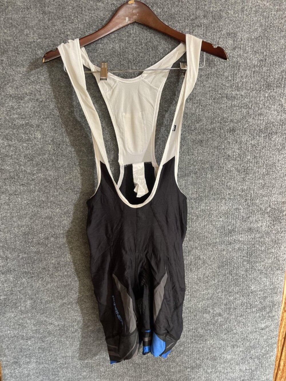 Louis Garneau Cycling Bib Shorts Mens Large Black Padded Mesh Road Bike Chamois